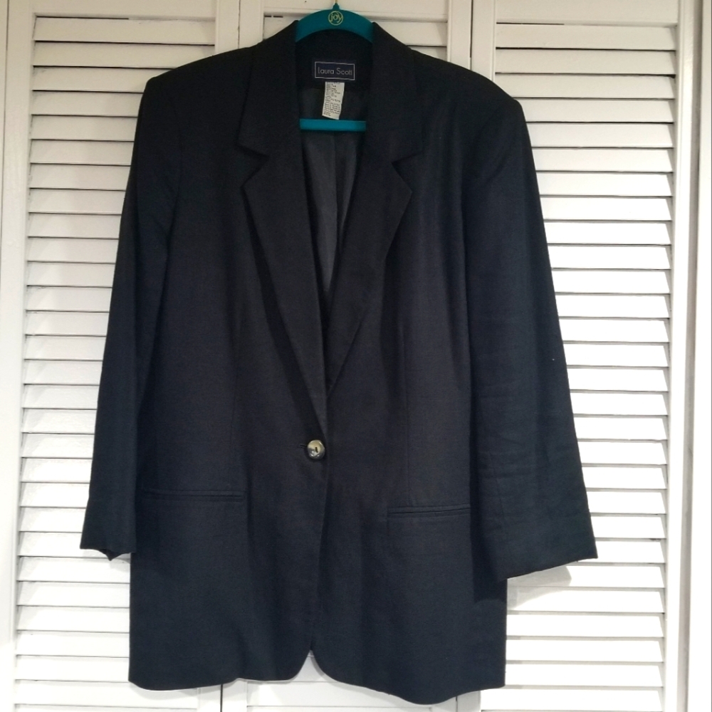 Vintage Laura Scott blazer/ jacket - Picture 1 of 7